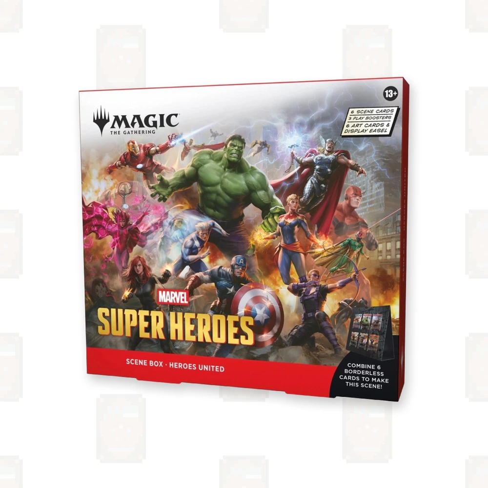 MTG Super Heroes Scene Box