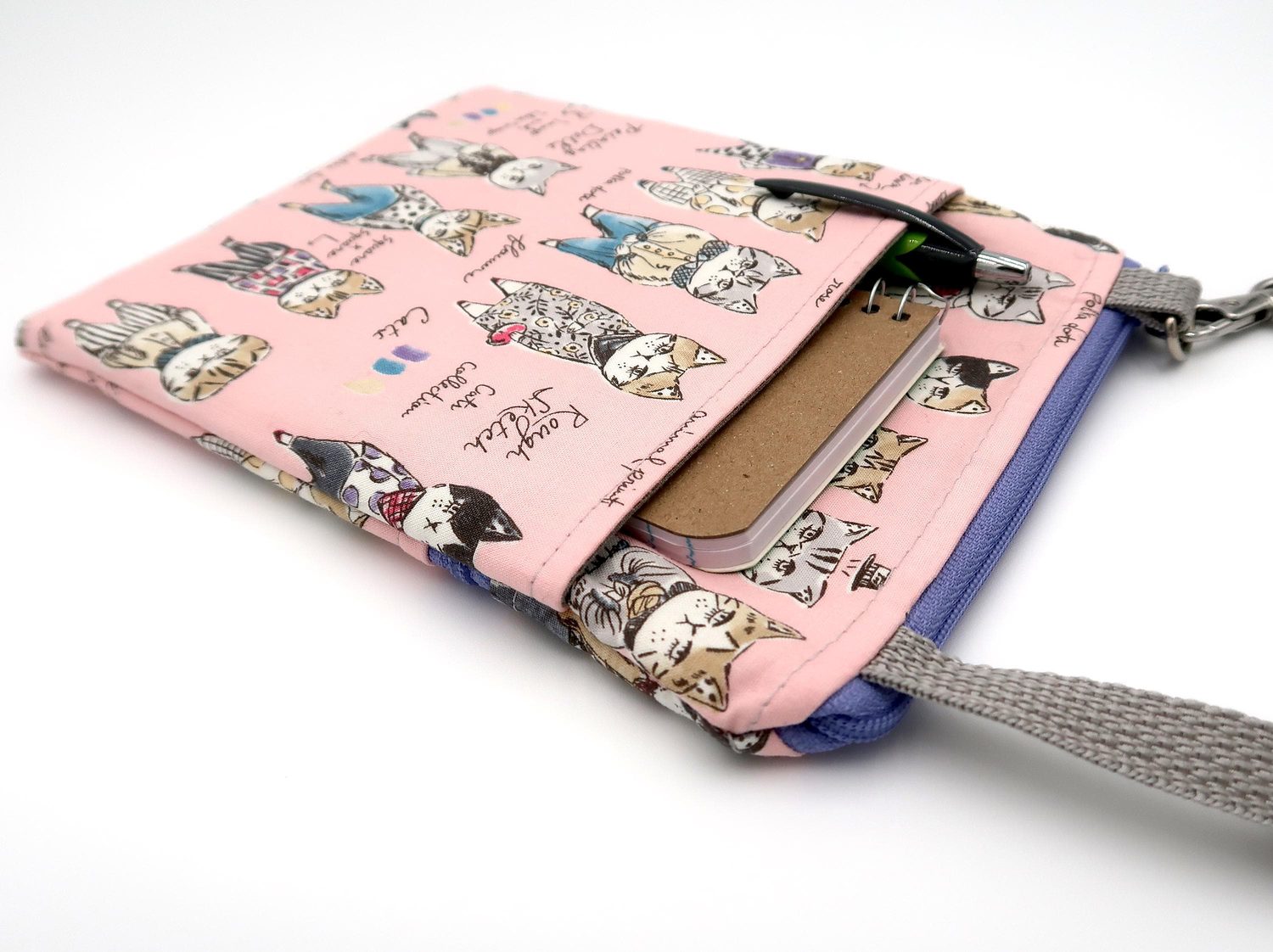 Small Crossbody Bag – Rough Sketch Cats, photo 13 of 18