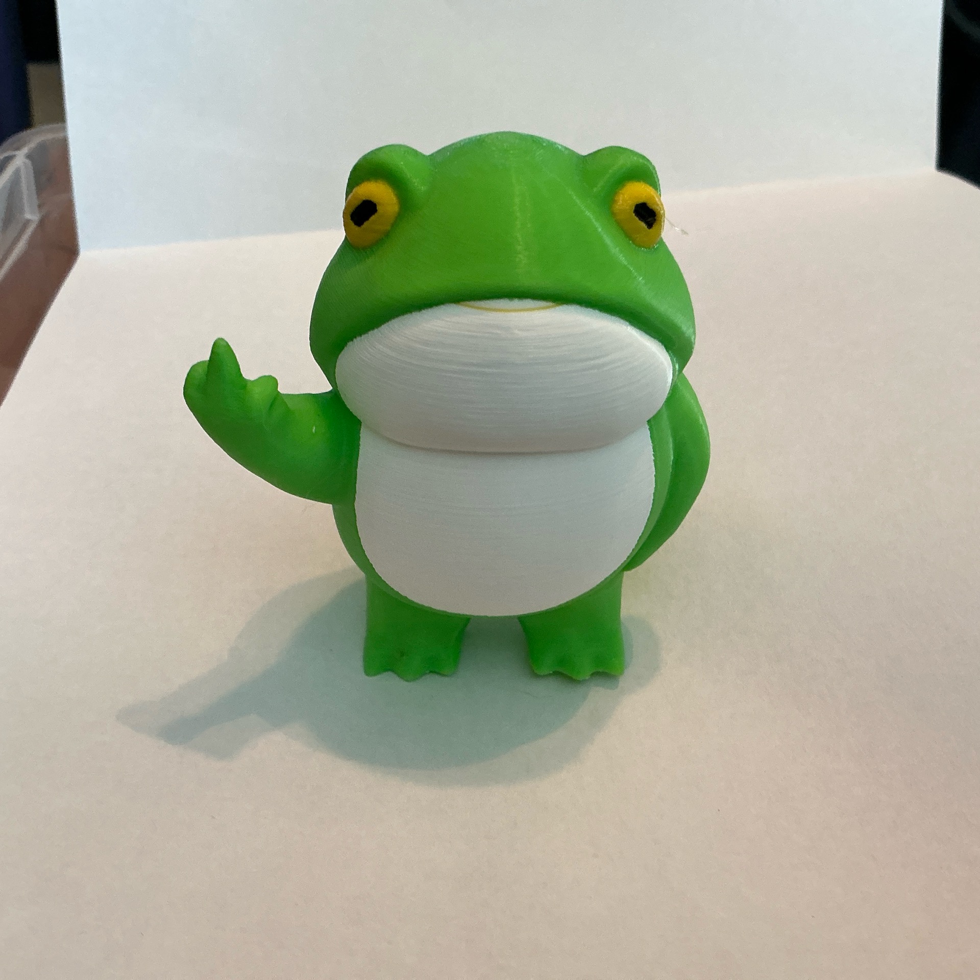 Frogs finger/no finger