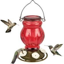 Nature's Way Nectar Hummingbird Feeder, Ruby