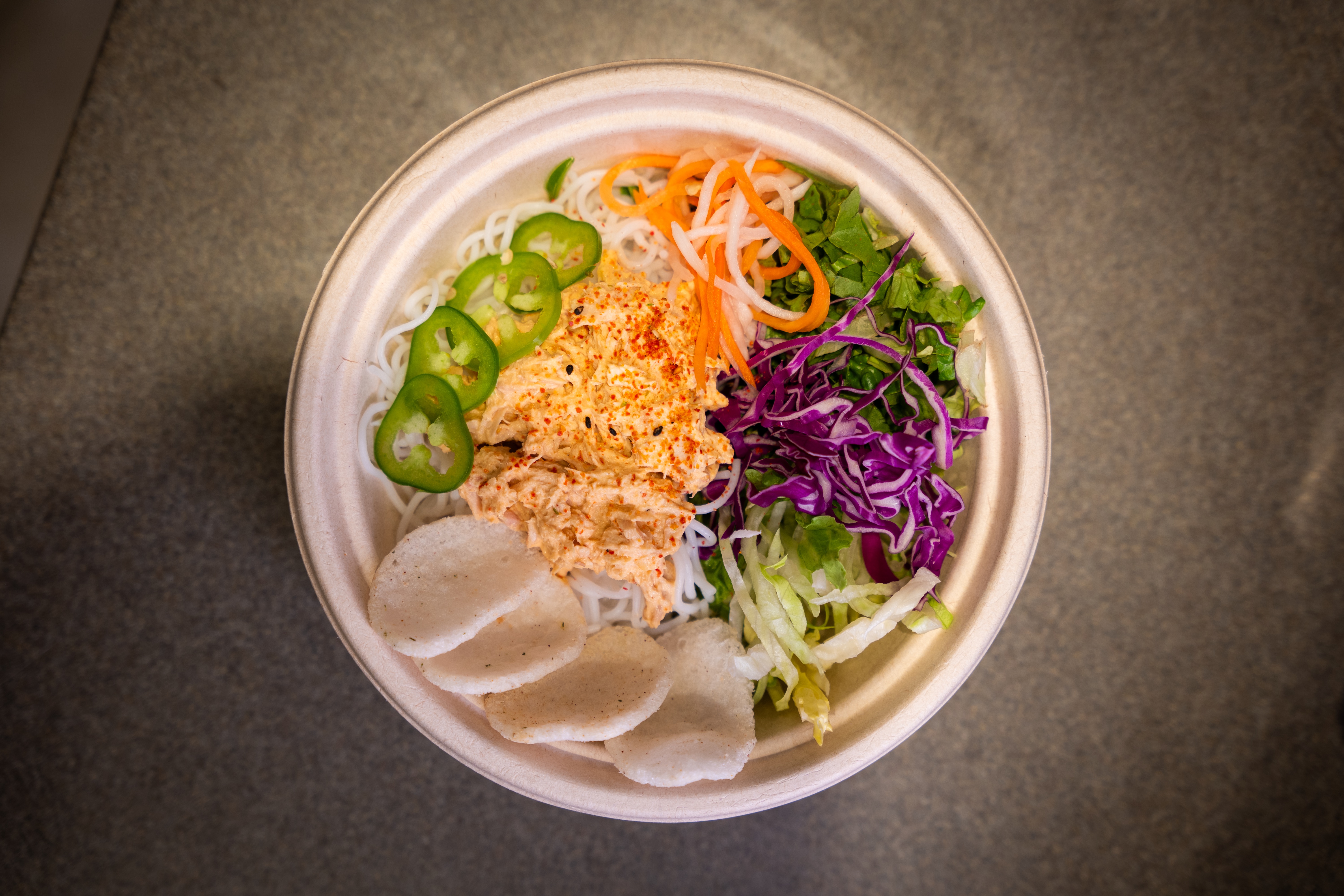 SPICY-TUNA Noodle Salad