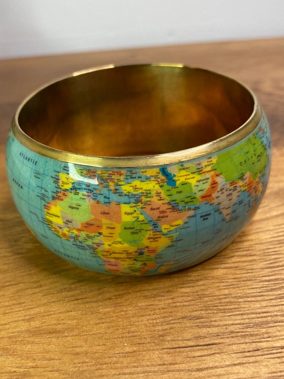 Vintage MAP Brass Bracelet