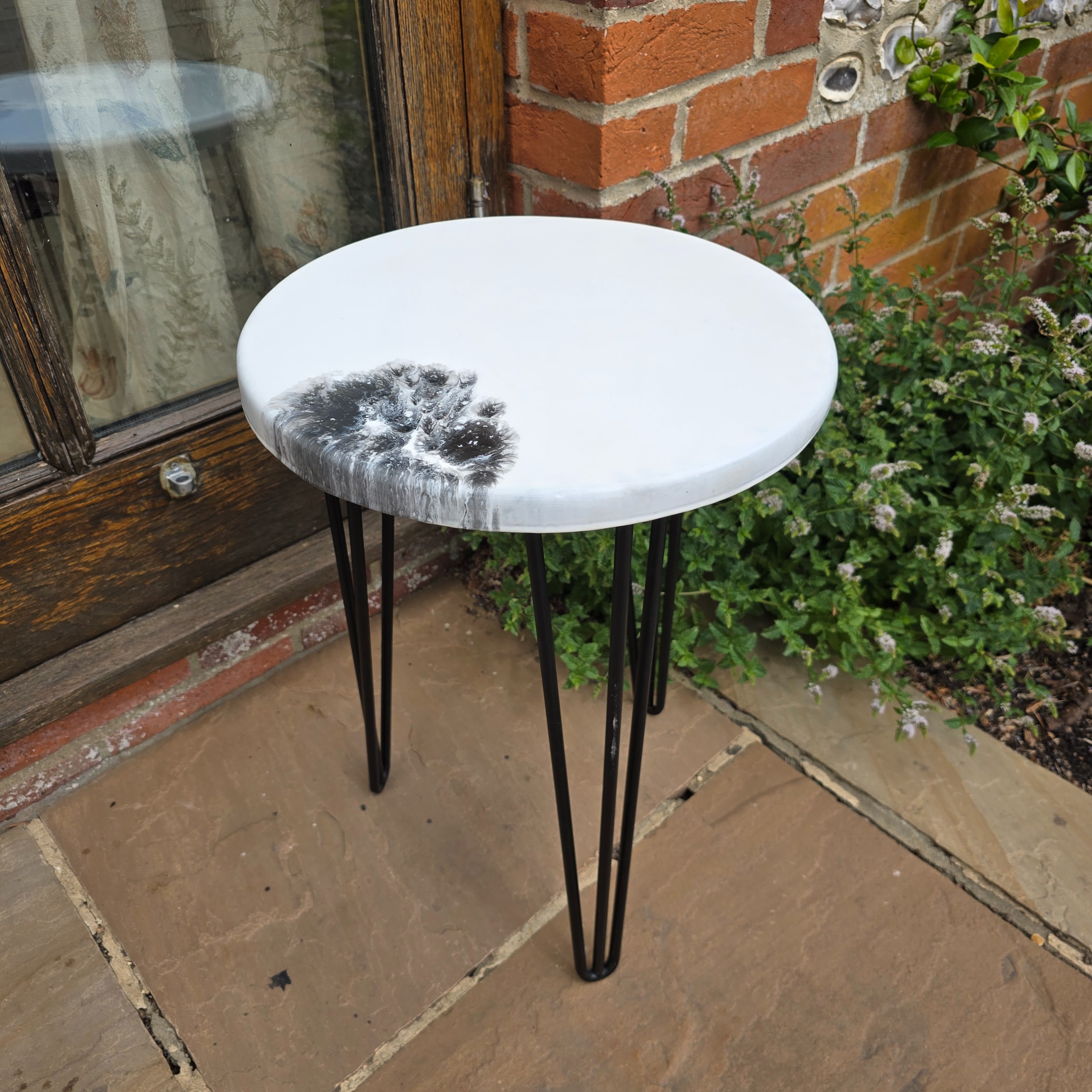 Round Resin Coffee Table product image