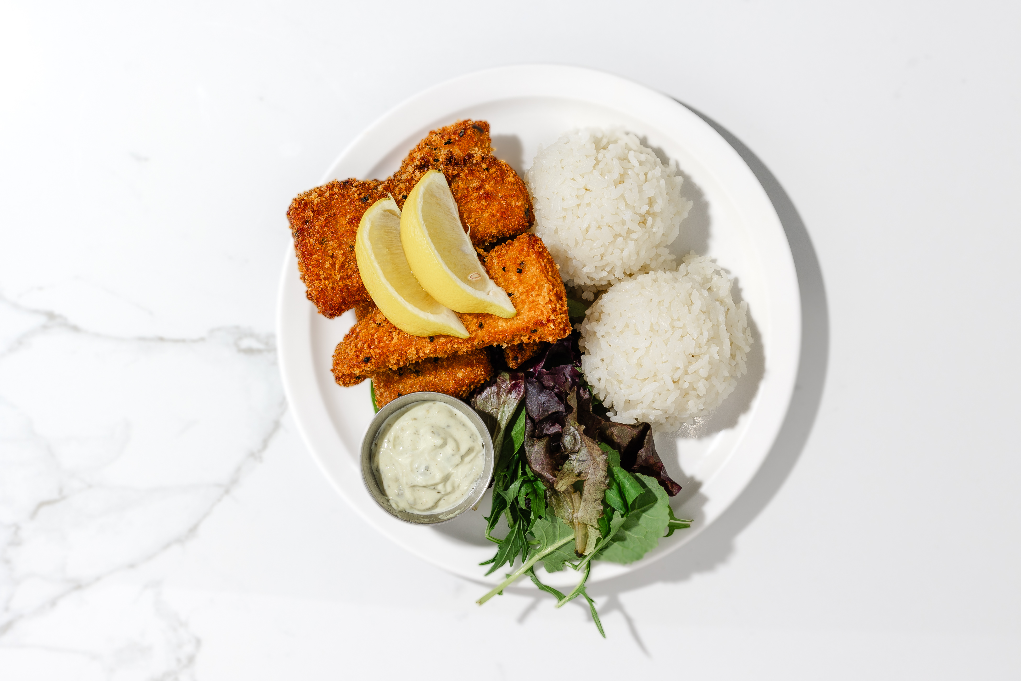 Furikake Panko Crusted Mahi