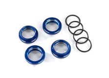 Traxxas Spring Retainer GT-Maxx Aluminum Blue Tra8968X