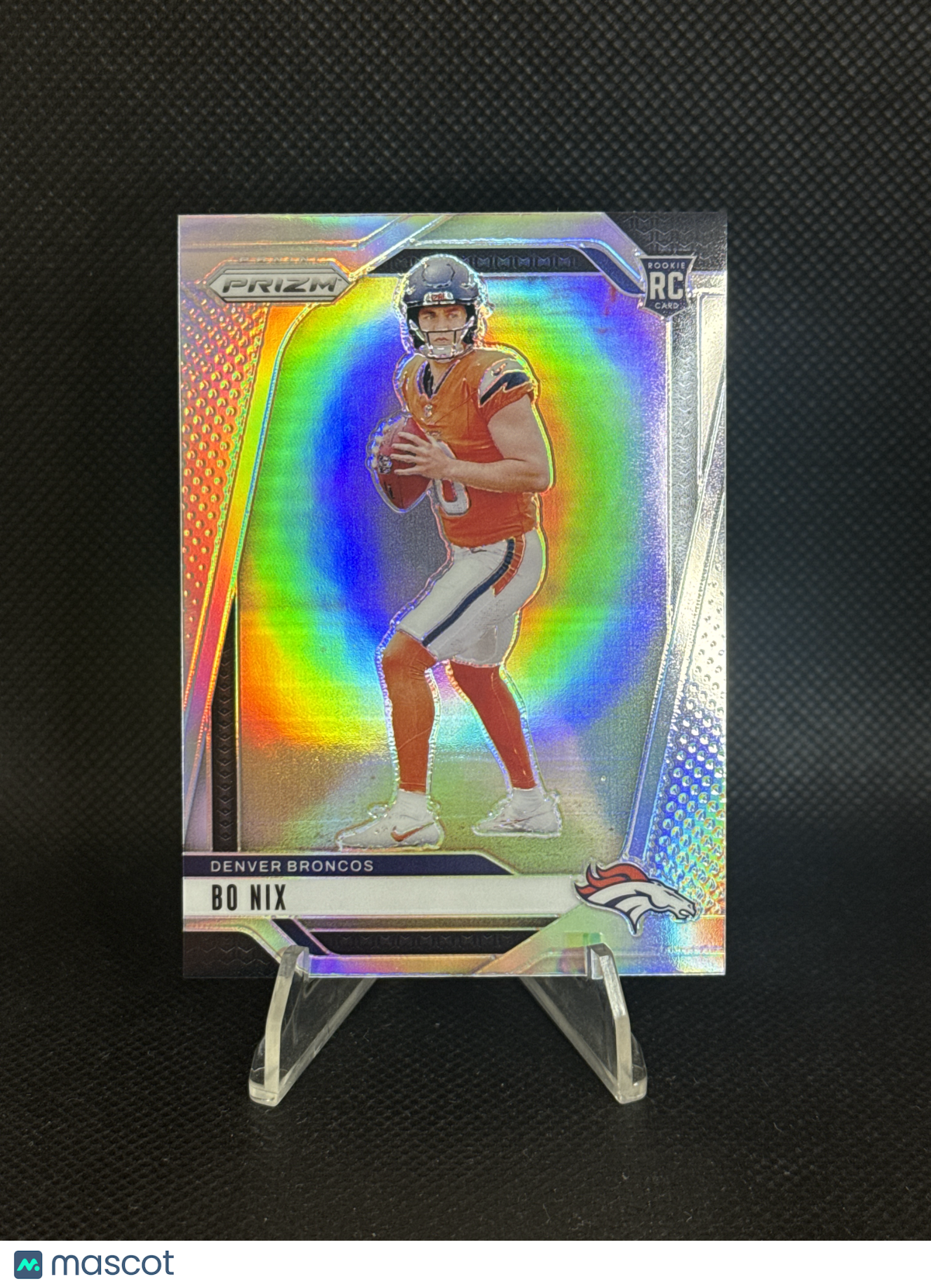 2024 Panini Prizm Bo Nix #309 Silver RC