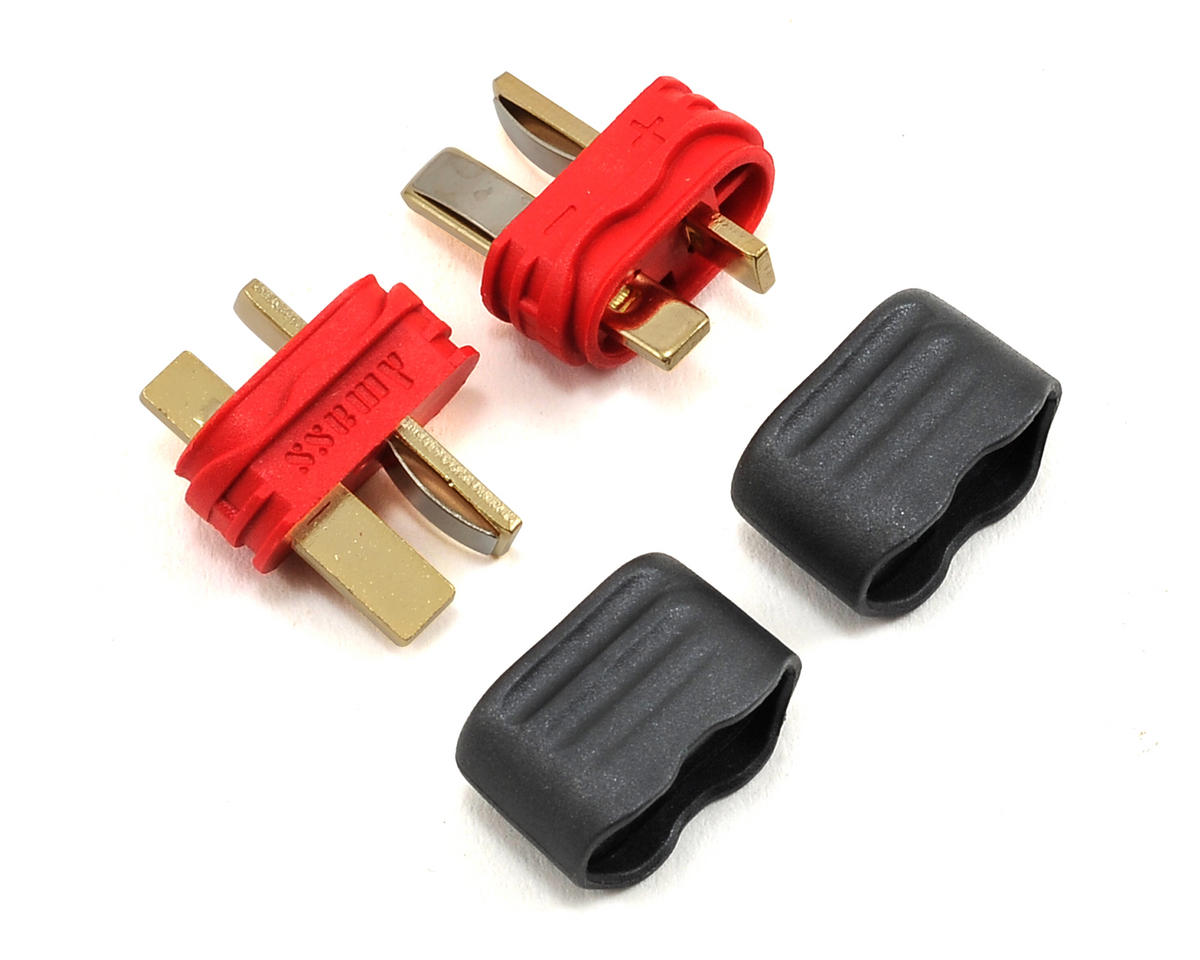 Sheathed T Style Plug (2 Male) PTK 5042