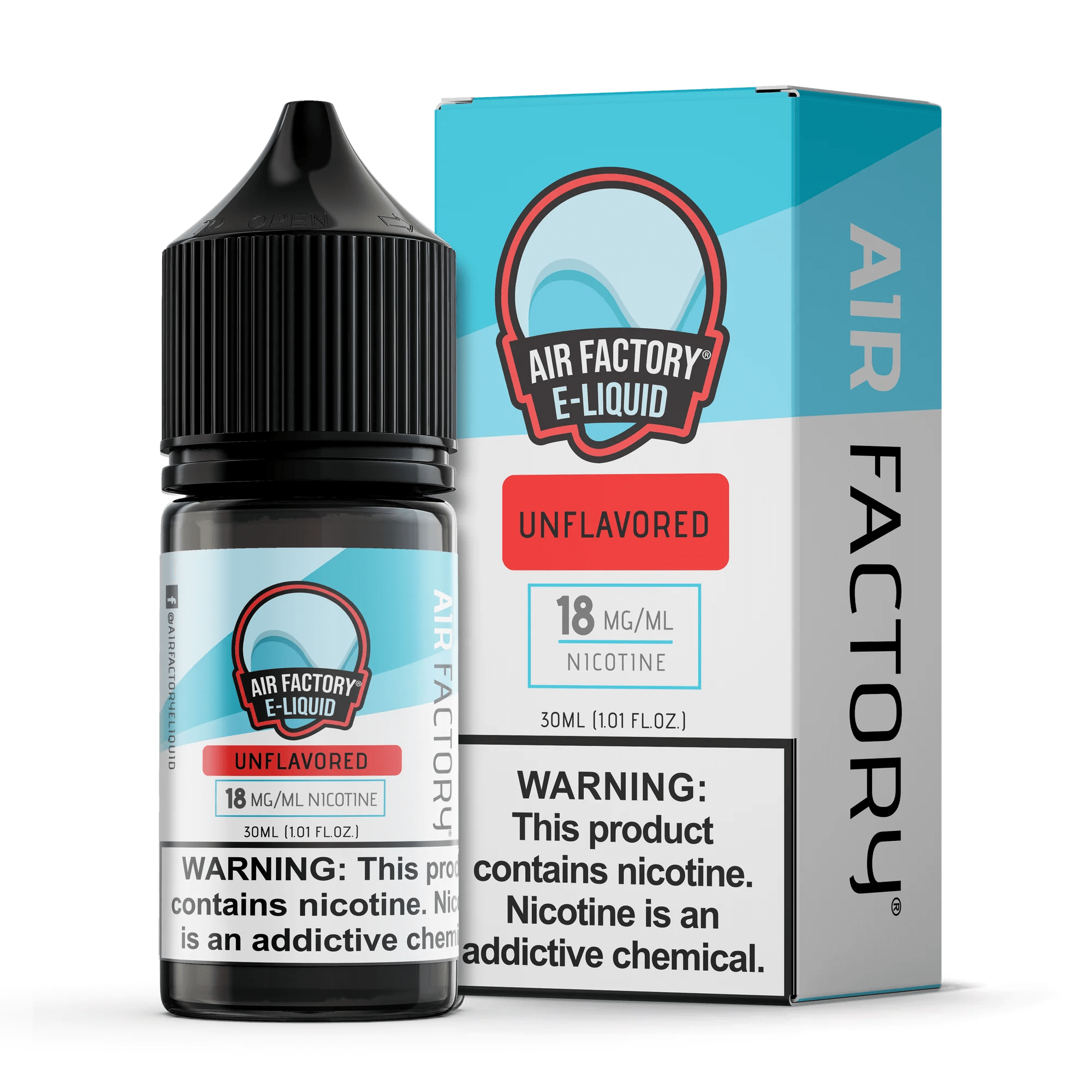 Air Factory Unflavored 18mg 30ml