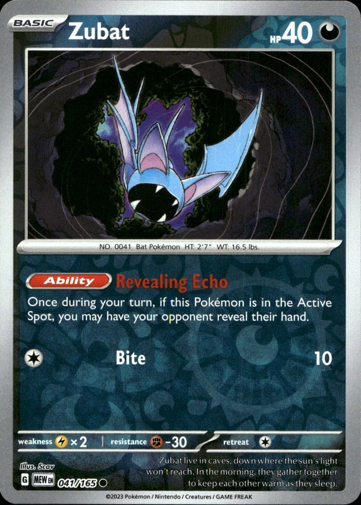 Zubat - SV03.5 41/165