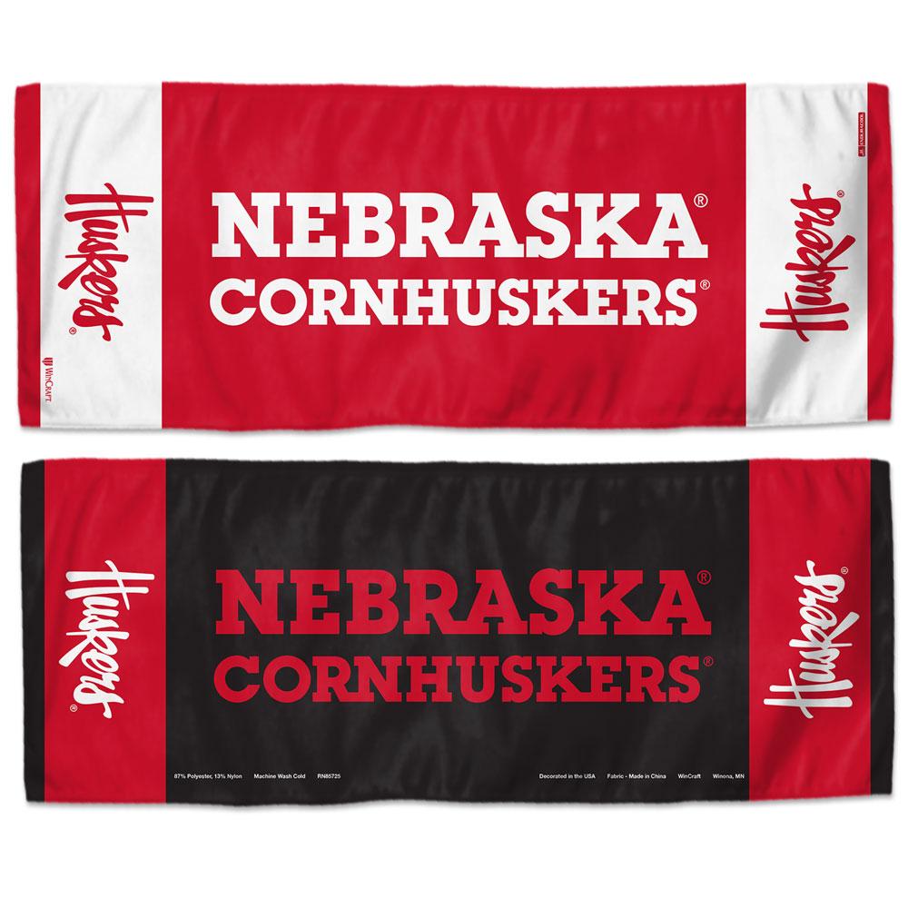Nebraska Huskers Cooling Towel 12x30"