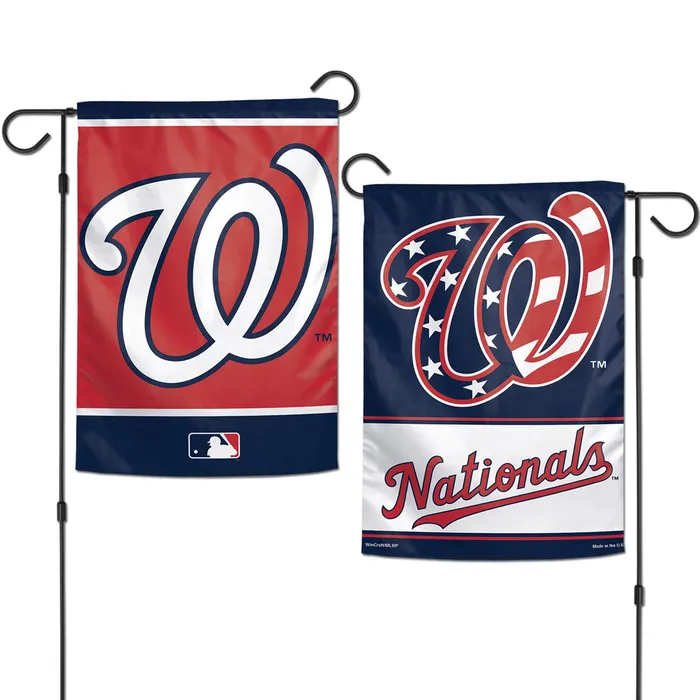 Washington Nationals 2-Sided Garden Flag 12.5x18"