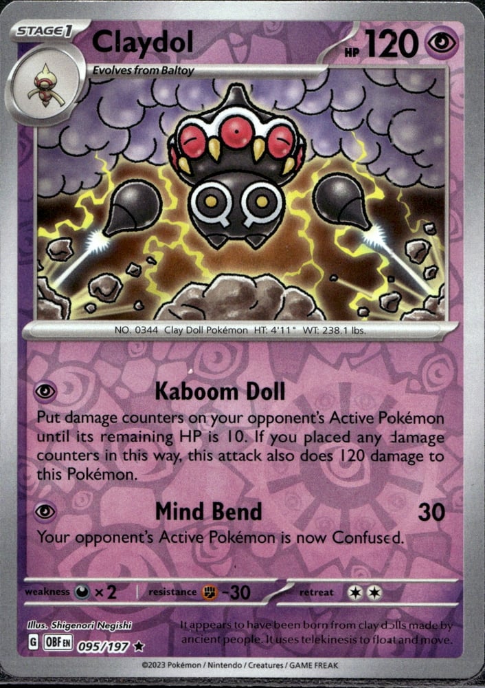 Claydol - SV03 95/197