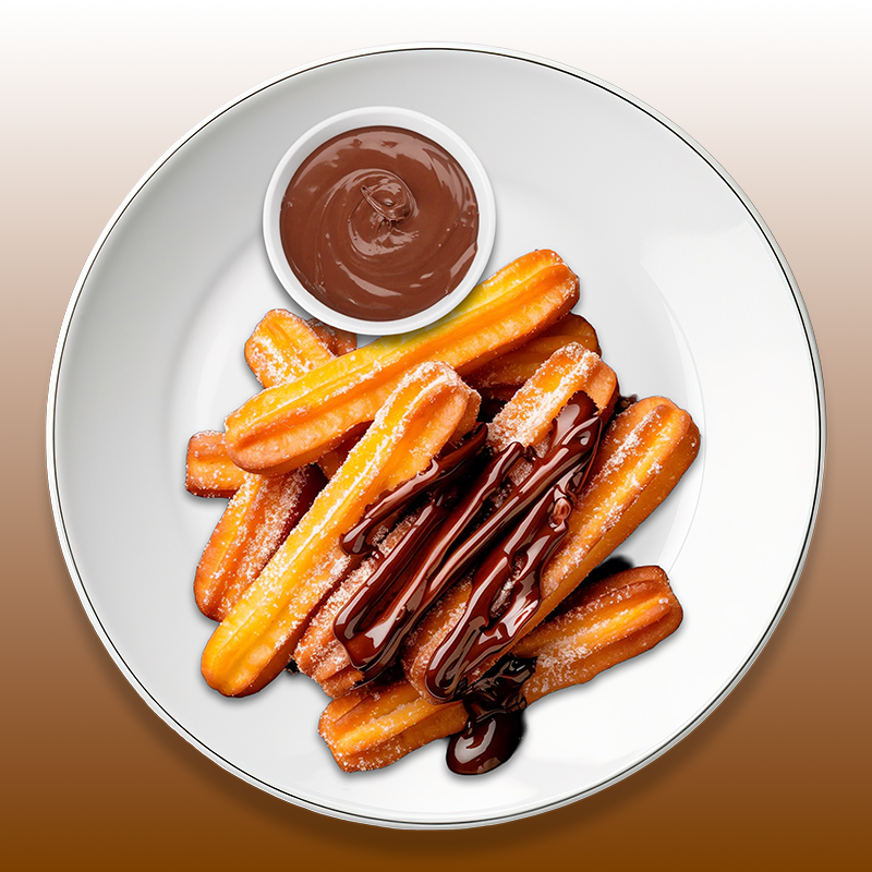 Churro Fries Chocolate