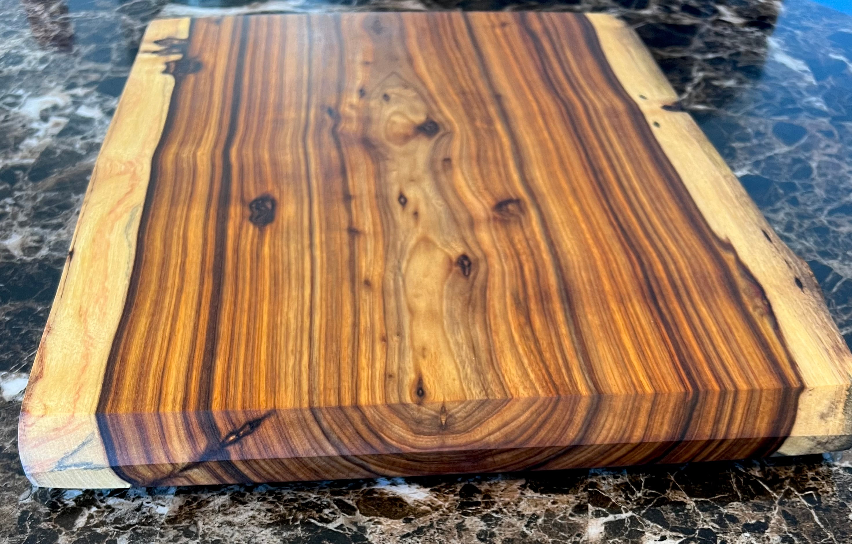 Canary Wood Cutting Board