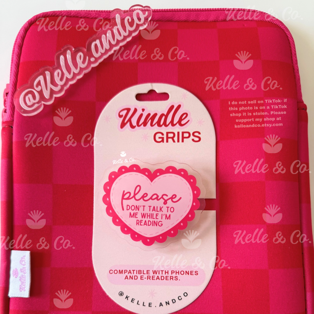 Please don’t talk kindle grip | coquette MagSafe kindle grip: Make it Magsafe