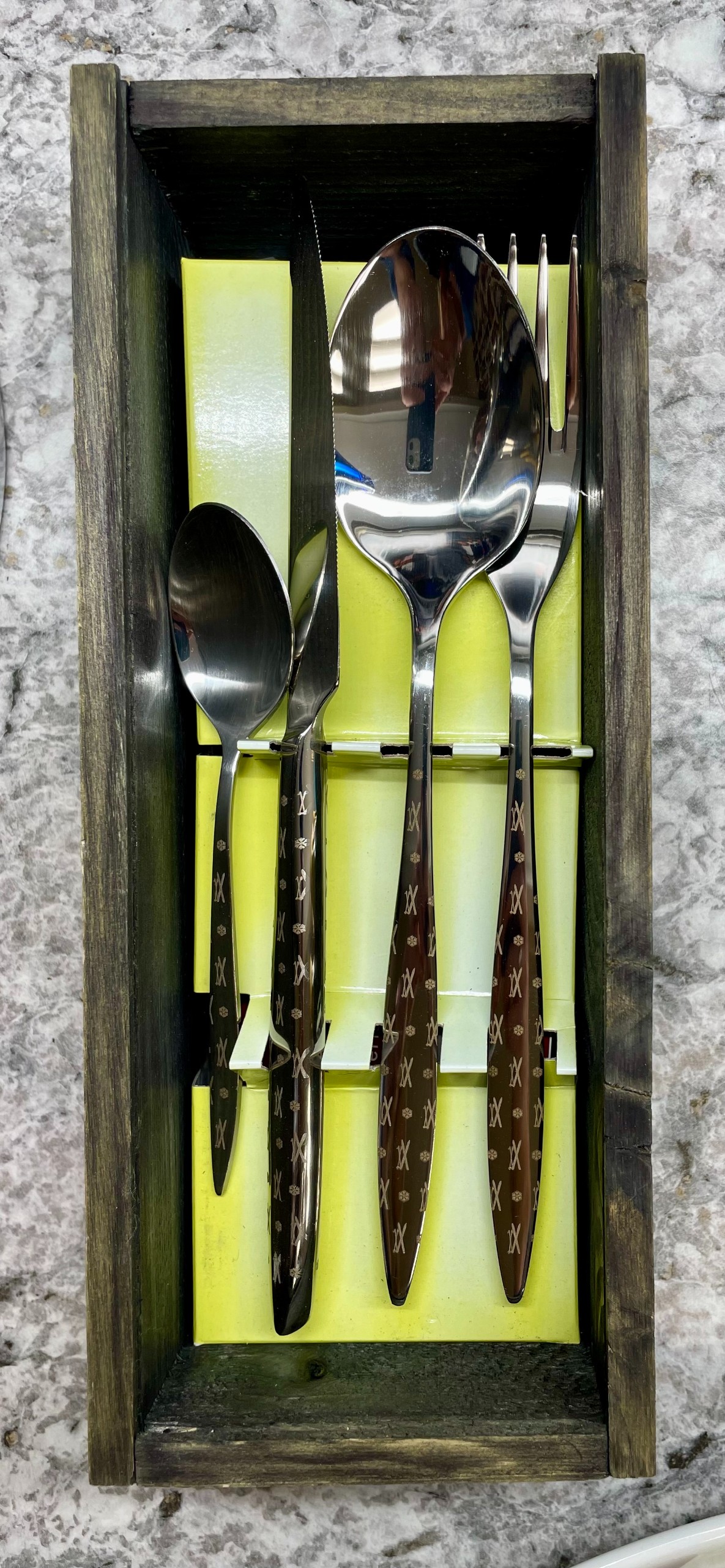 Ski Themed Silverware Set