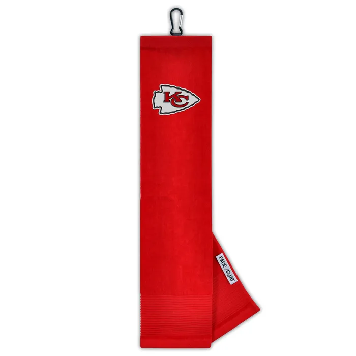 Kansas City Chiefs Embroidered Golf Towel 16x22"