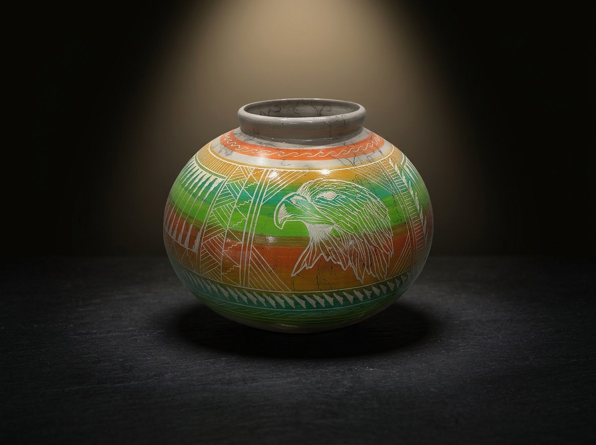 Pottery - 10 x 6.5 in. #025