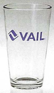 Vail Logo Pint Glass