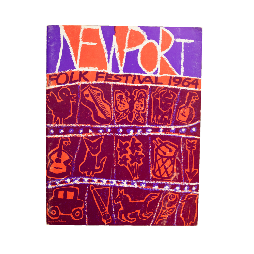 Dylan, Bob -- 1963/1964/1965 Newport Festival [Program]