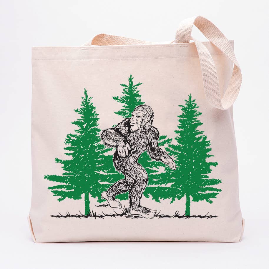 Counter Couture - Sasquatch Canvas Tote Bag