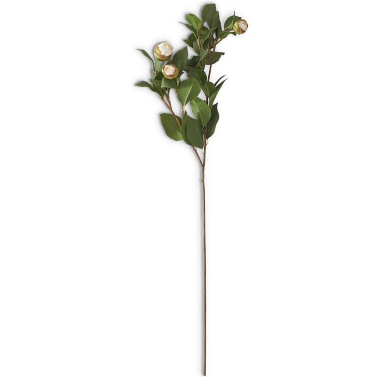 White budded Peony stem - Nest & Nook Sonora Boutique