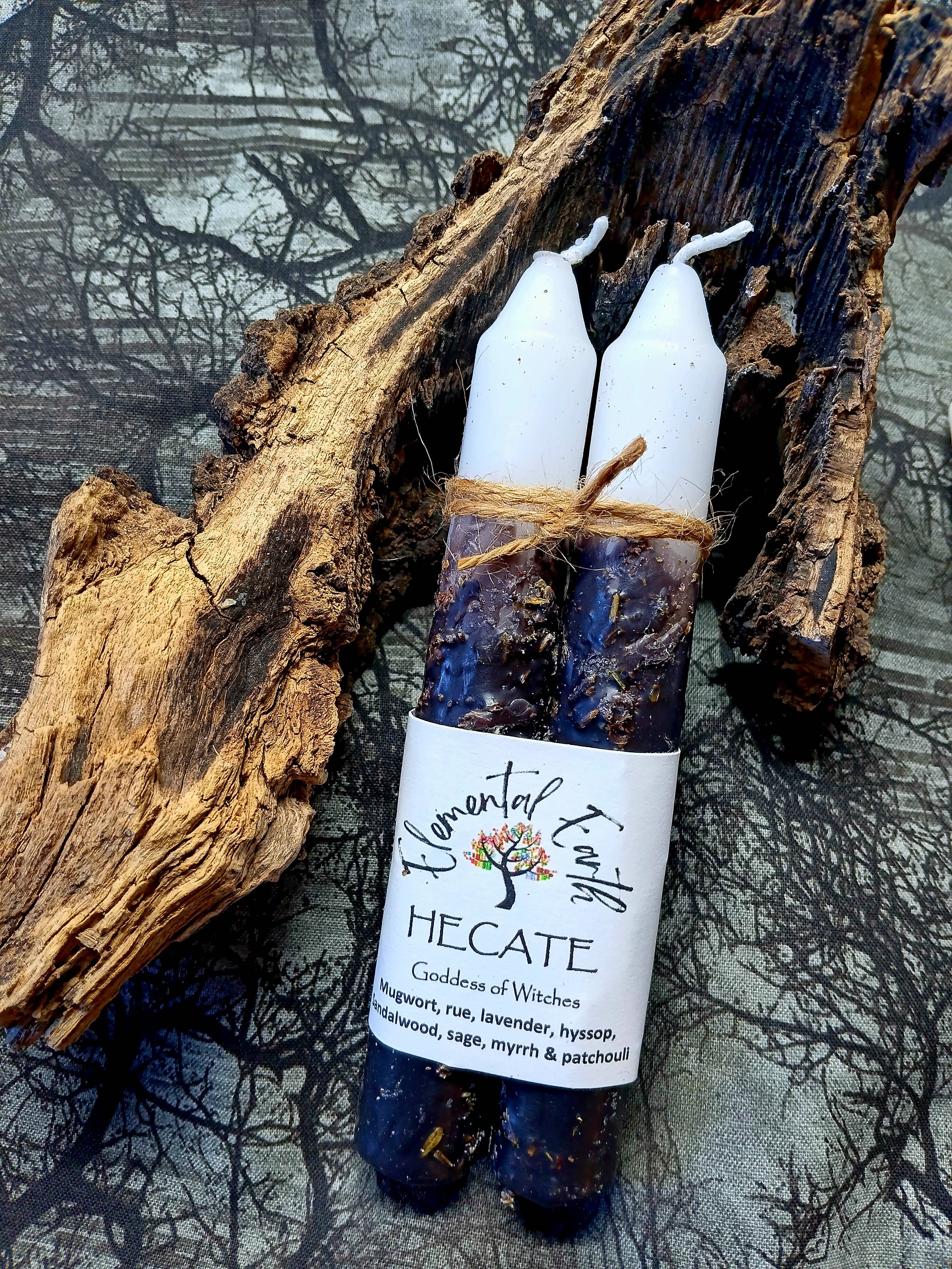 Elemental Earth - Hecate Herbal Intention Candles