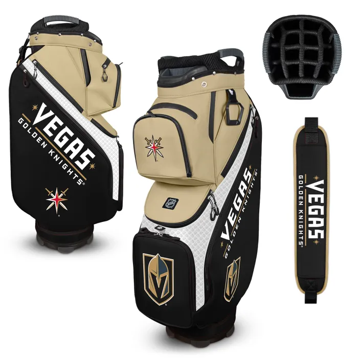 Vegas Golden Knights Supreme Clubhouse Cooler Golf Cart Bag
