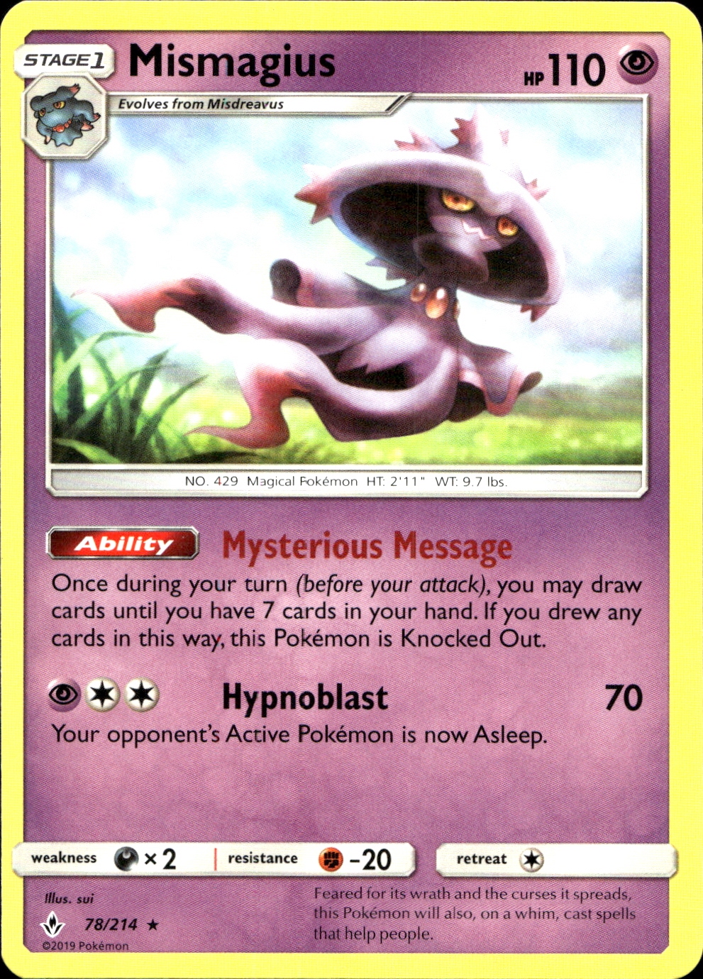 Mismagius - SM10 78
