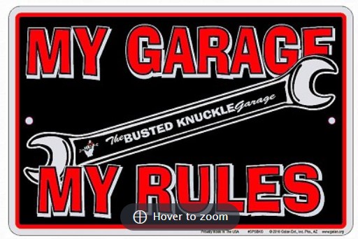 Busted Knuckle My Garage