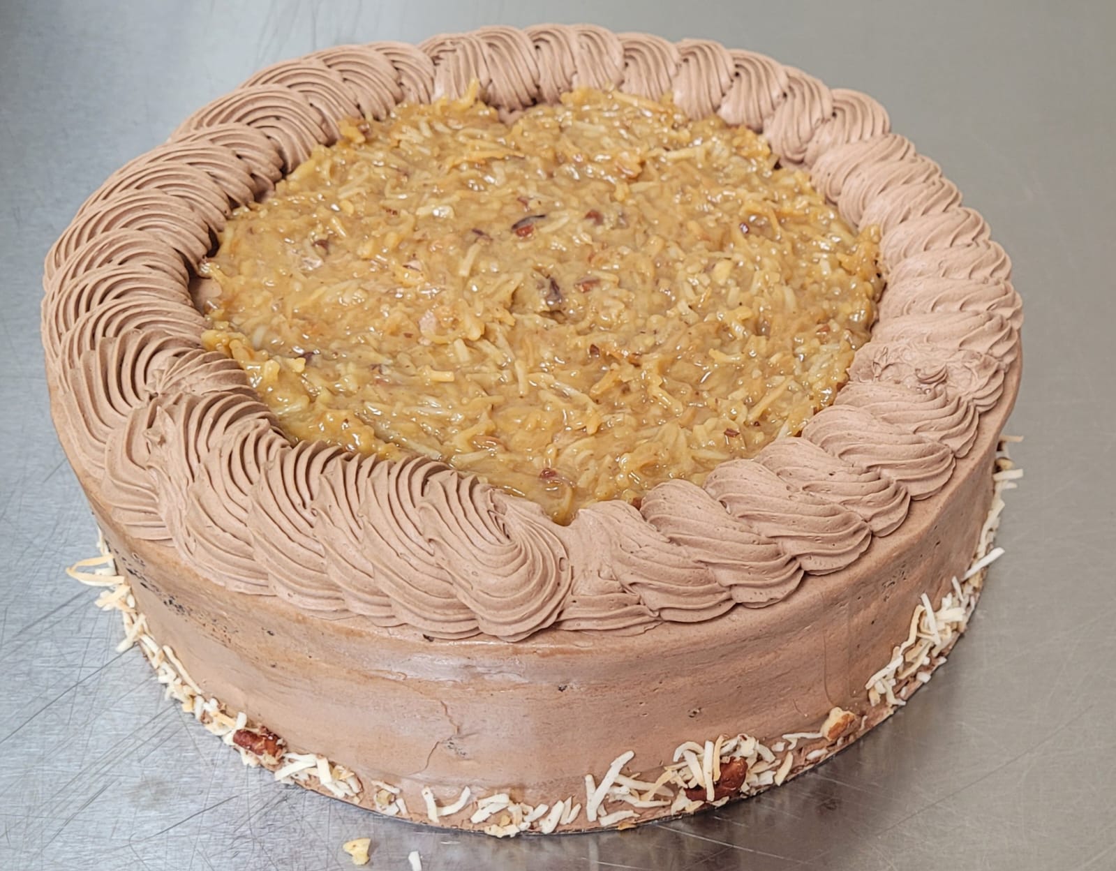German Chocolate Cake (Full Cake) 8 Inch