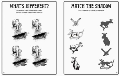 Gilbert the Moose Activity Book