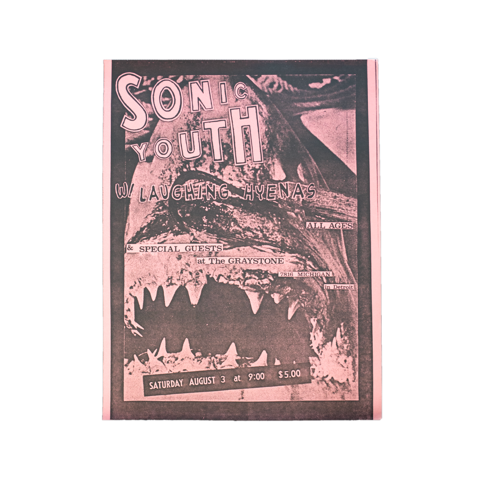 Sonic Youth -- 1985 [Handbill]