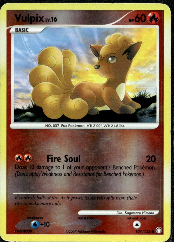 Vulpix - DP2 107/123