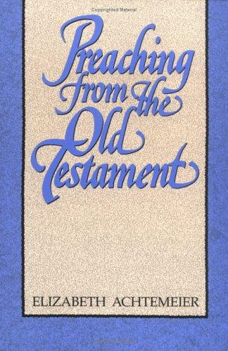 Cover of Preaching from the Old Testament