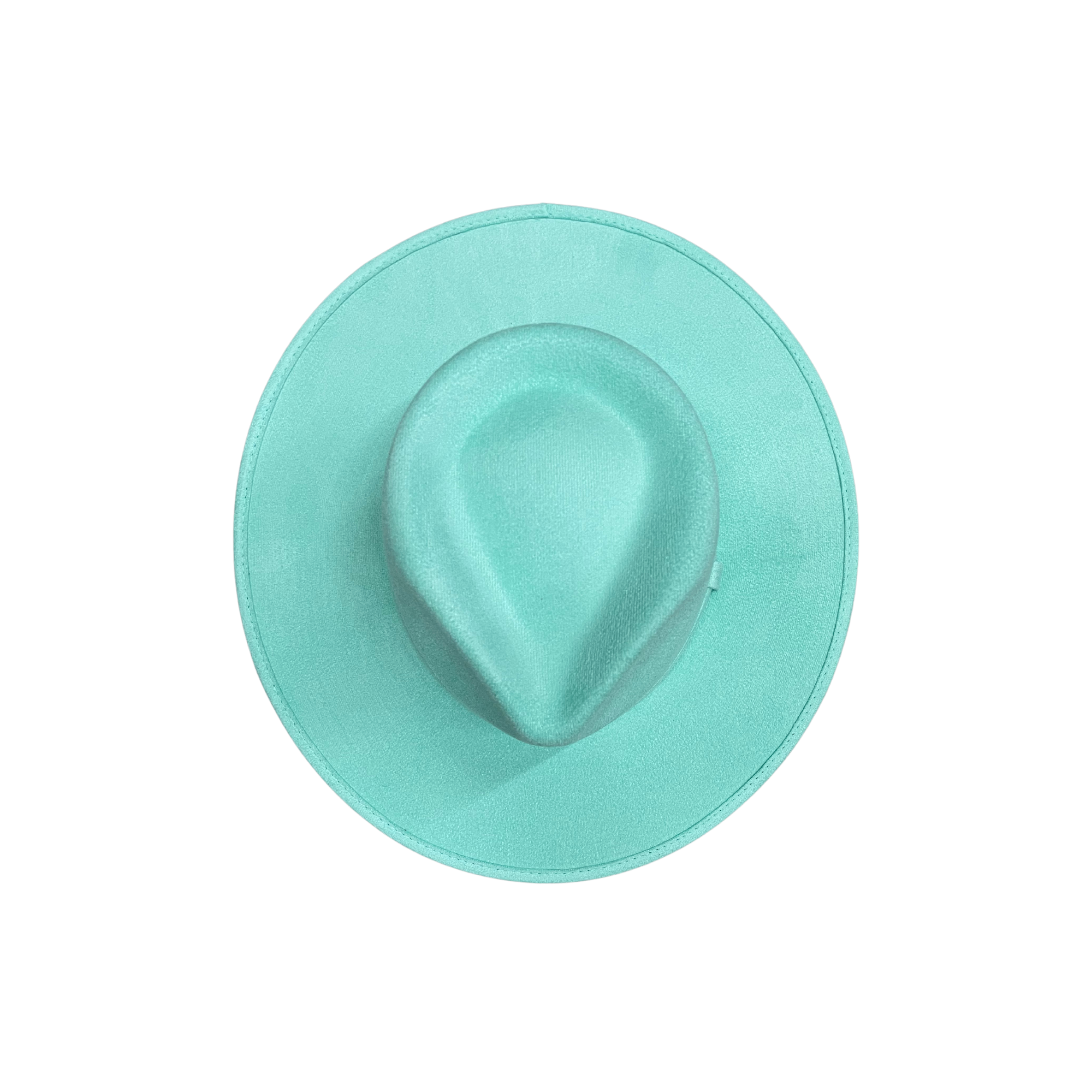 Vegan Suede Tear Drop Hat