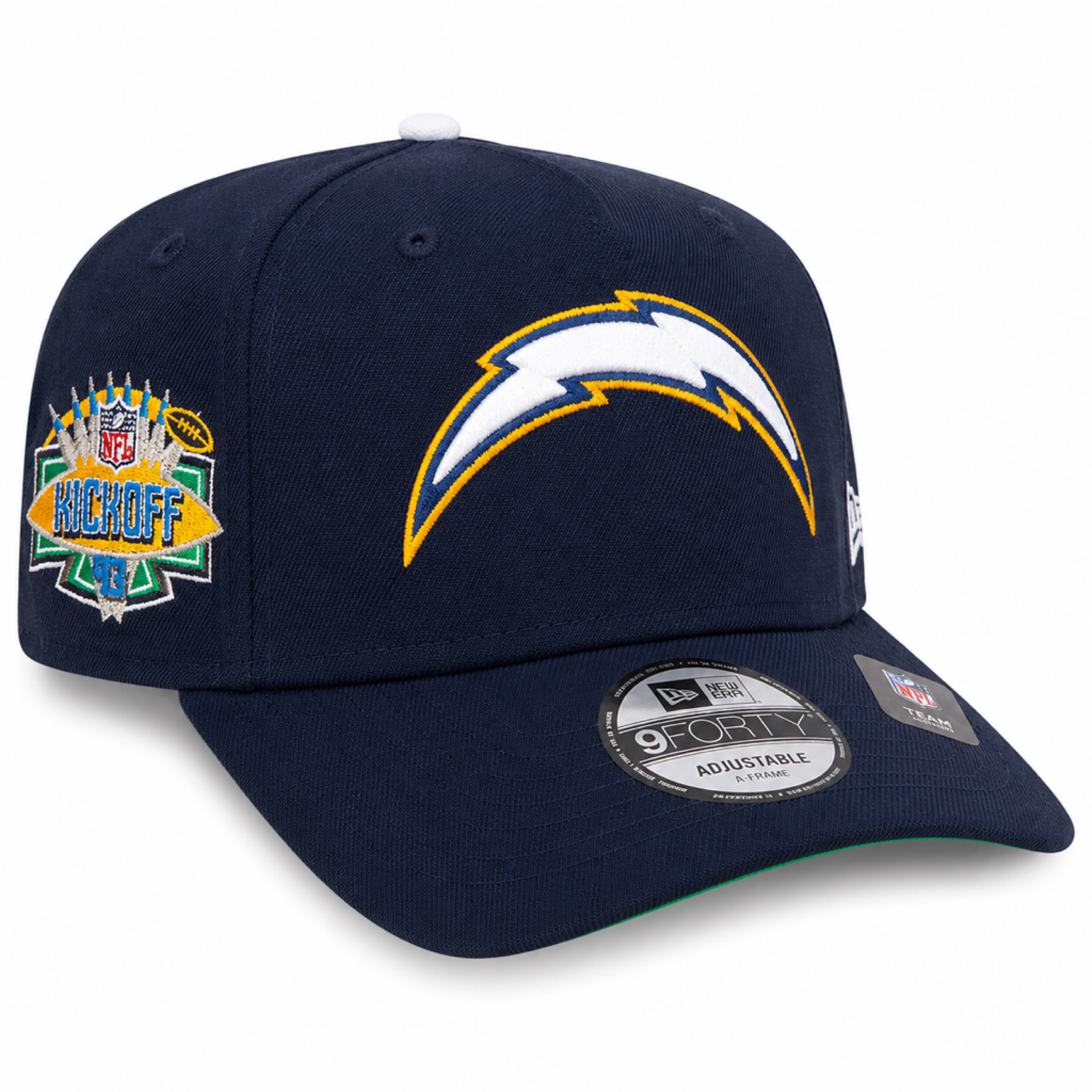 Los Angeles Chargers 1993 Navy Blue New Era 9FORTY Kickoff Snapback Hat