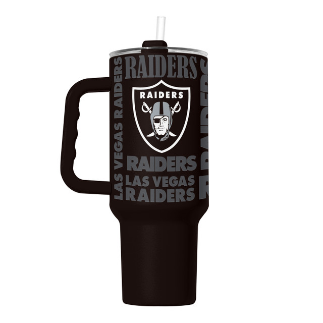 Las Vegas Raiders Powdercoat Replay Tumbler 40oz