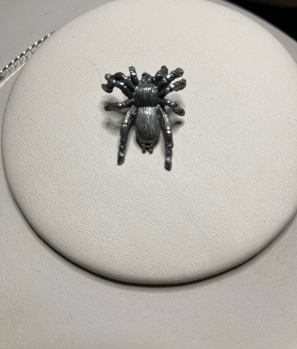 ML Pewter Spider Pin Tie tack