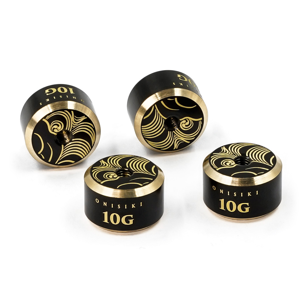 Brass Balance Weight 10g 4pcs ONI9124 W-4R1(8)