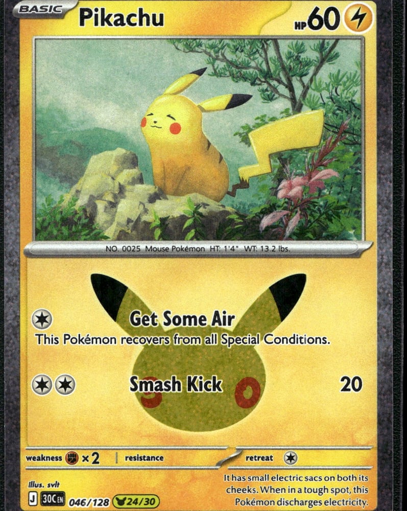 Pikachu - 30TH 46/128