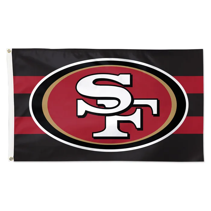 San Francisco 49ers Deluxe Color Rush Logo Flag 3x5'