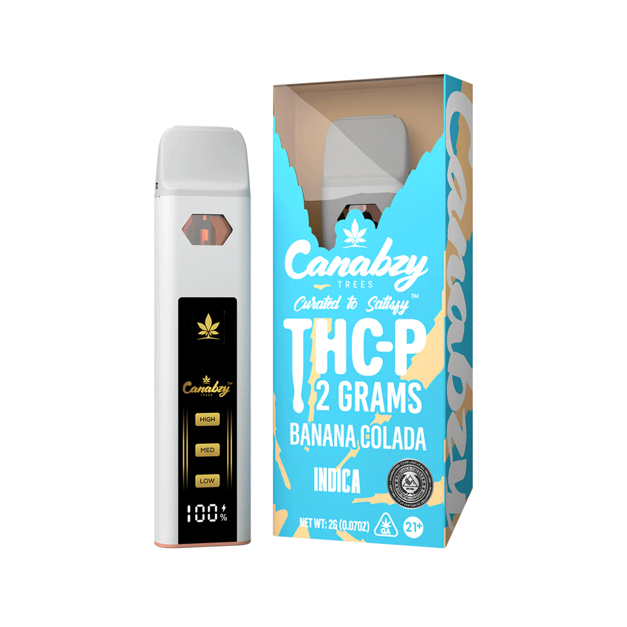 Canabzy Thc-p 2grams Banana Colada Indica