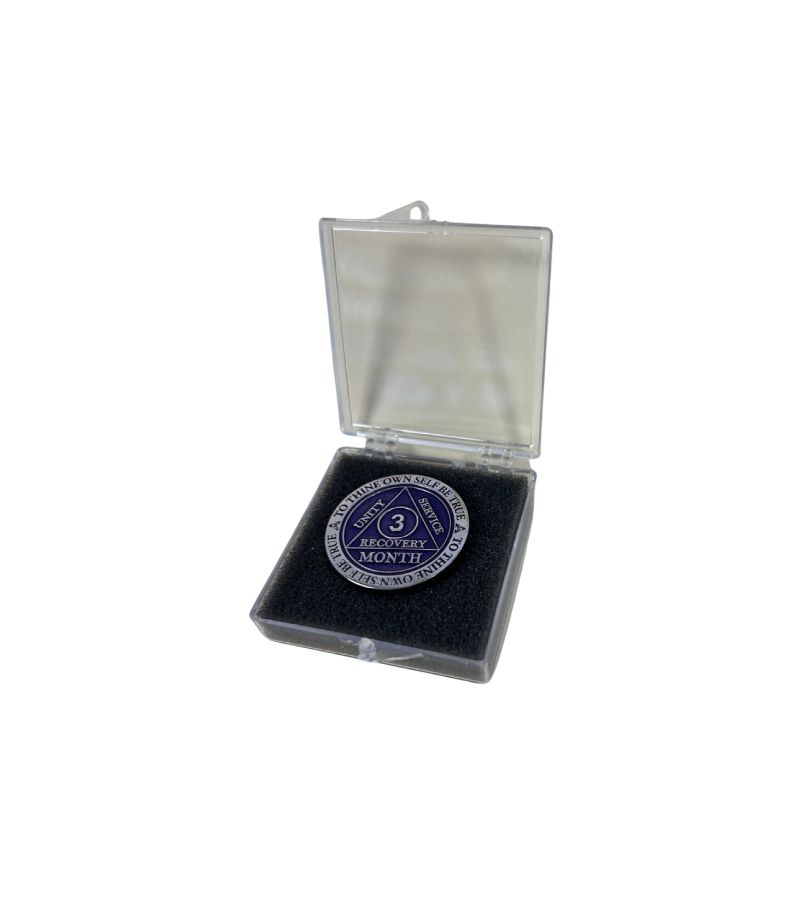 Plastic Square Medallion Box