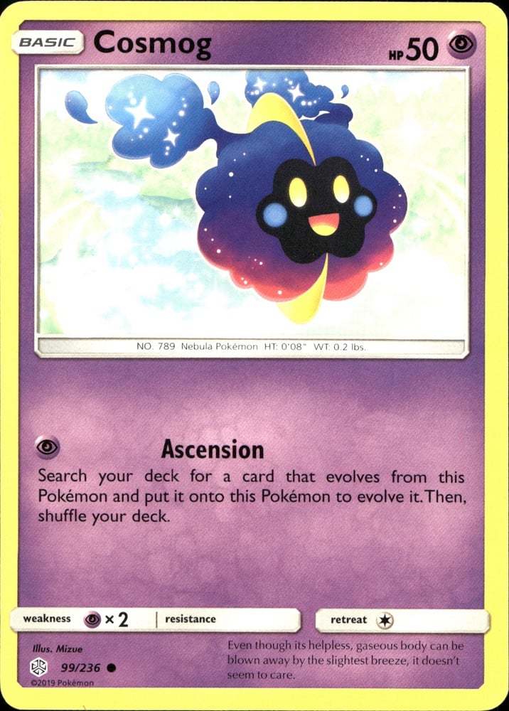 Cosmog - SM12 99/236