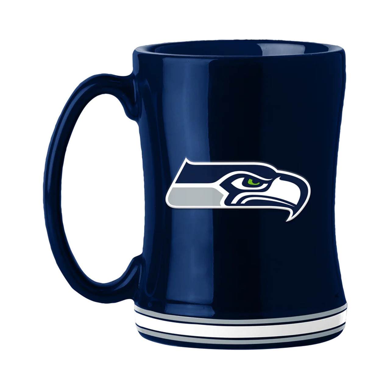 Seattle Seahawks Sculpted Coffee Mug 14oz
