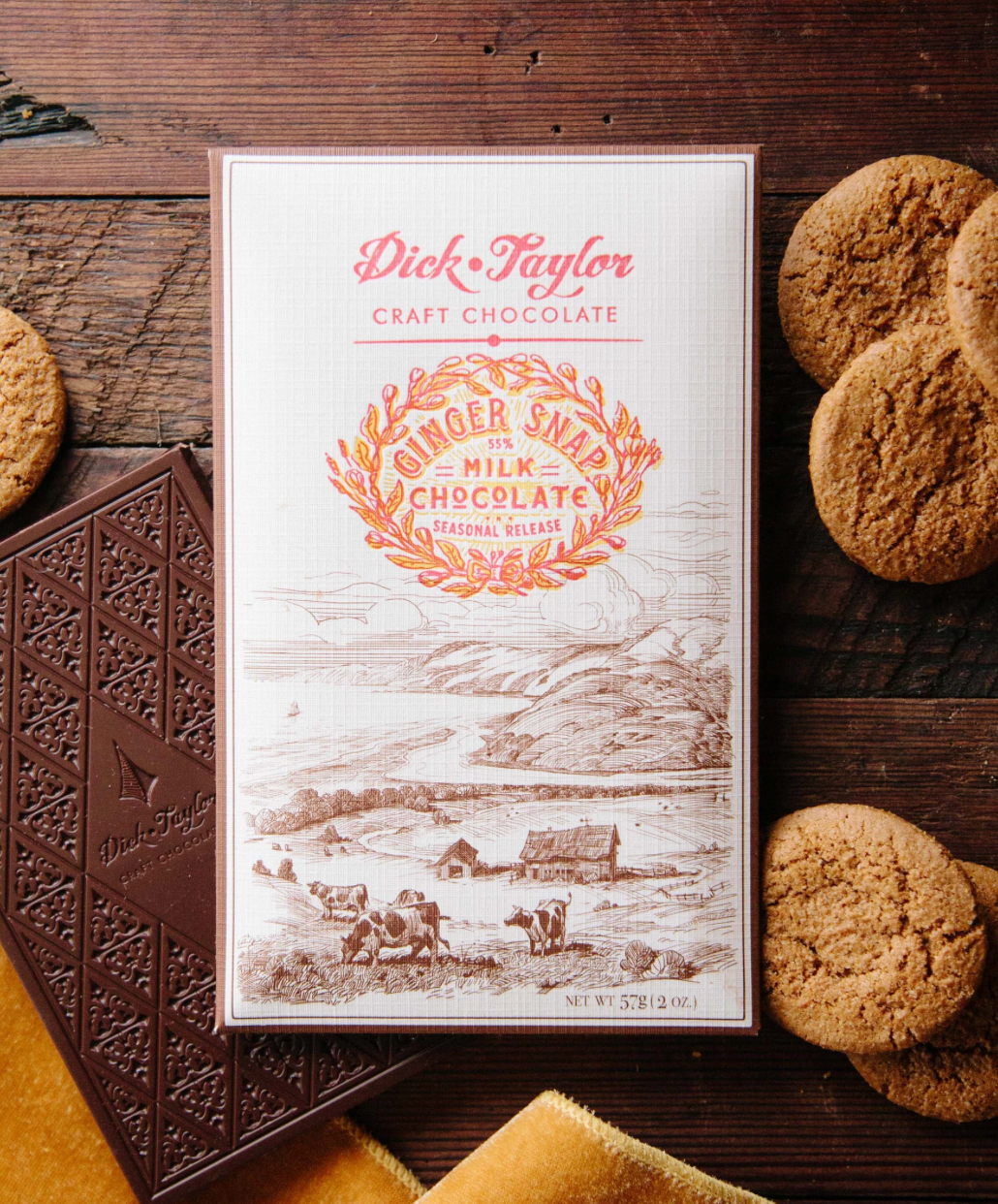 Ginger Snap Milk Chocolate