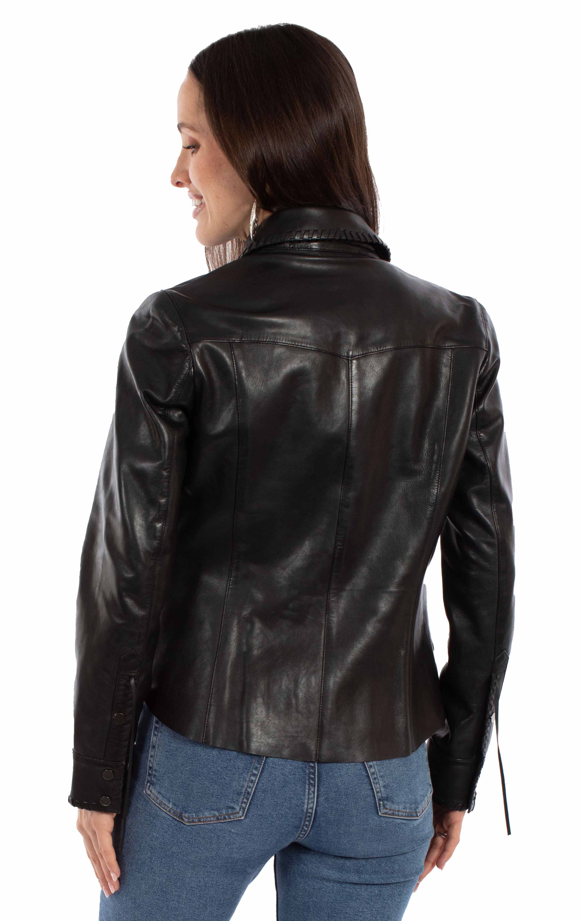 Ladies Snap Front Jacket