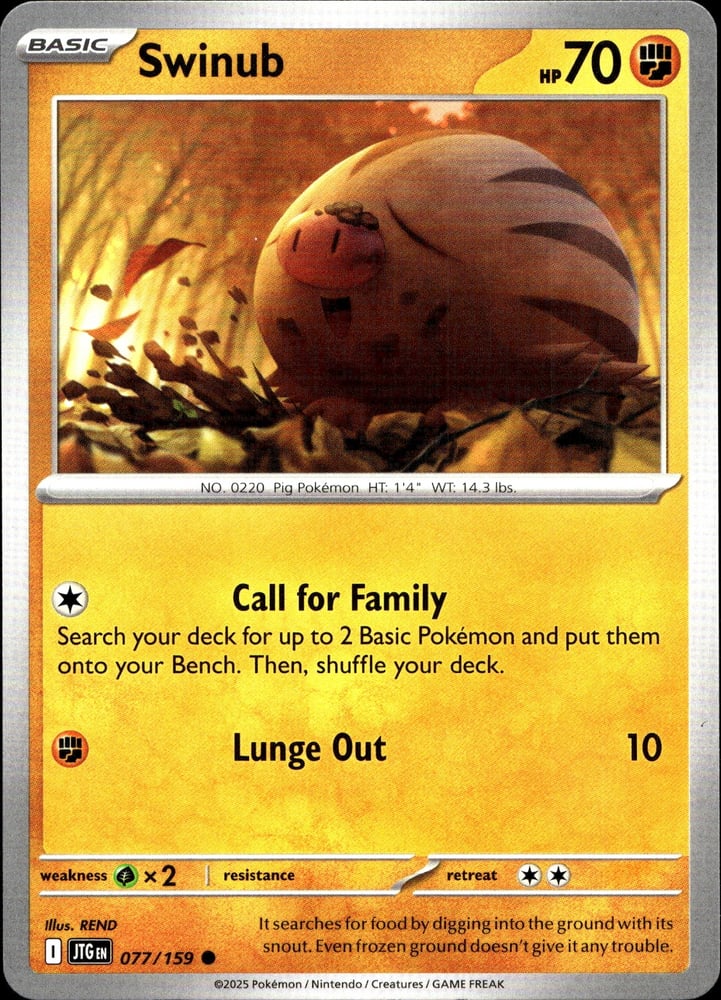Swinub - SV09 77/159