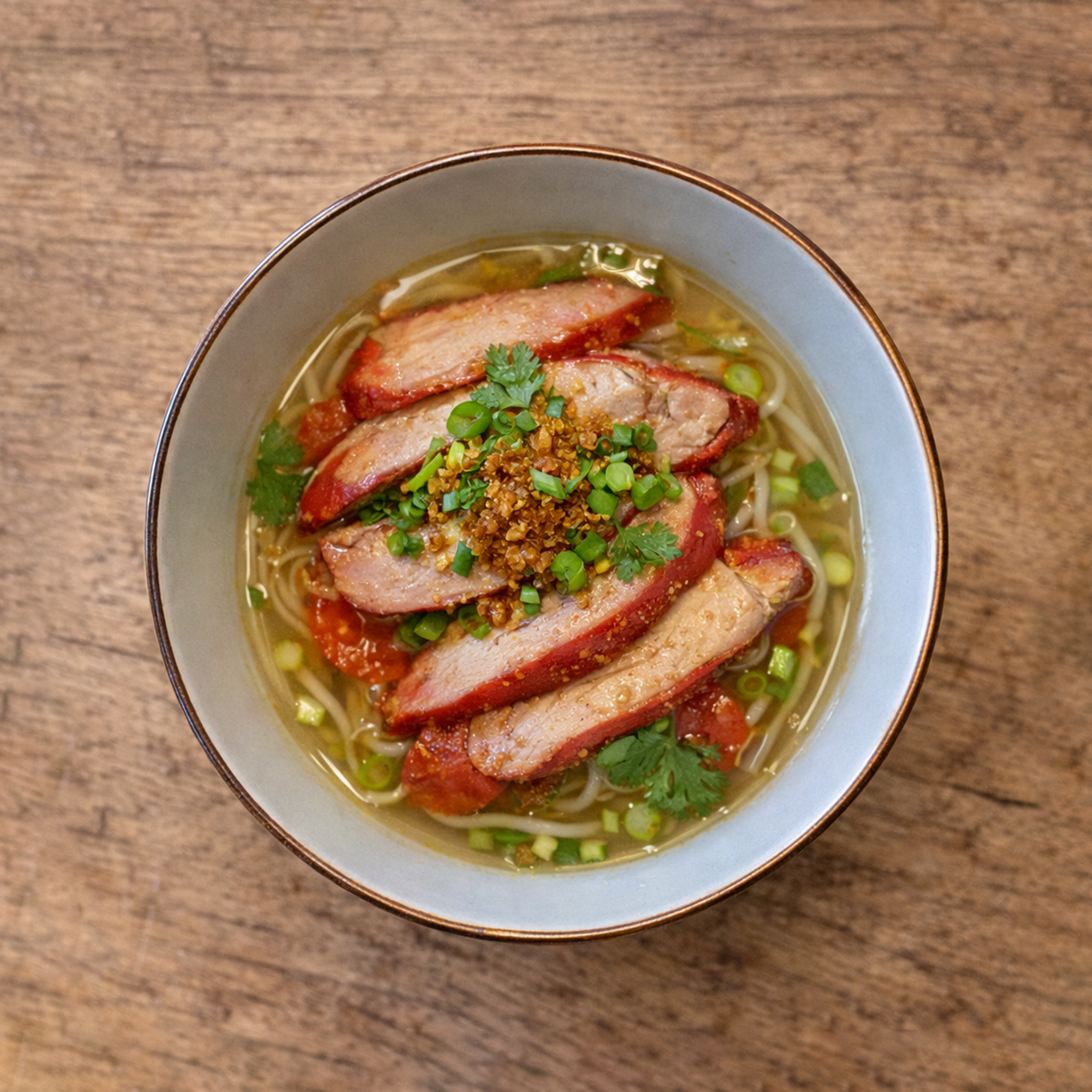 Roast Pork Noodle Soup